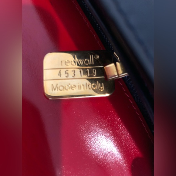 Rare Vintage Franco Moschino Era Bag Purse Red Black Heart Crossbody 80s 90s - Picture 15 of 16